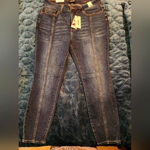 Judy Blue Mid-Seam Stitch Skinny Jeans